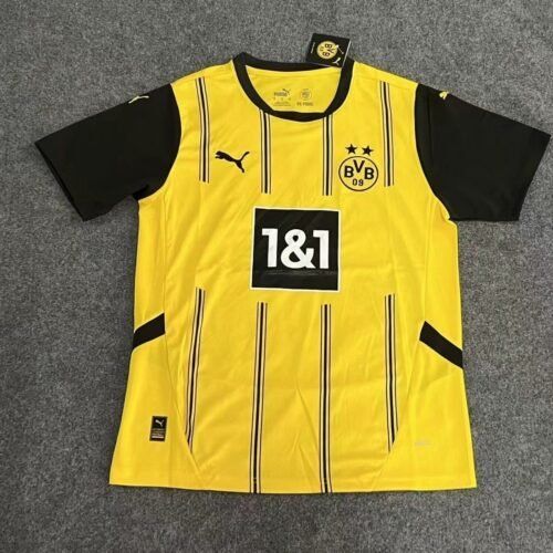 Borussia Dortmund Home Soccer Jersey 2024/25 photo review